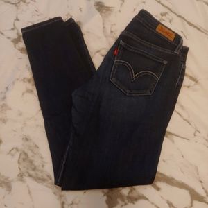 💘Levi 535 legging dark wash skinny jeans 5